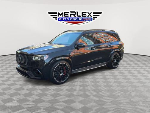 Obsidian Black Metallic 2021 Mercedes-Benz AMG GLS 63 Base