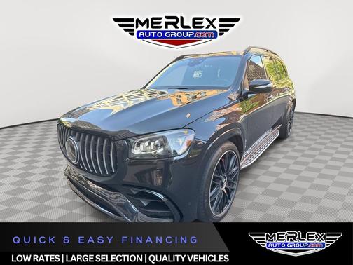Obsidian Black Metallic 2021 Mercedes-Benz AMG GLS 63 Base
