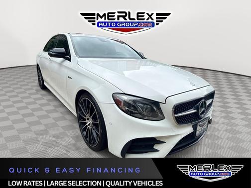 Polar White 2017 Mercedes-Benz AMG E 43 4MATIC