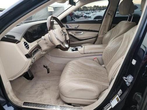 Blue 2019 Mercedes-Benz S-Class 4MATIC