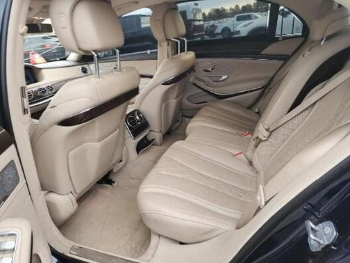 Blue 2019 Mercedes-Benz S-Class 4MATIC