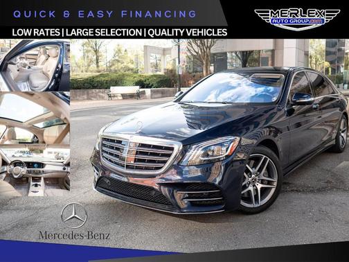 Cavansite Blue Metallic 2019 Mercedes-Benz S-Class 4MATIC