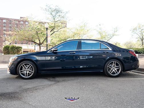 Cavansite Blue Metallic 2019 Mercedes-Benz S-Class 4MATIC