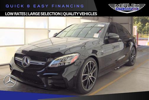 Black 2020 Mercedes-Benz AMG C 43 4MATIC