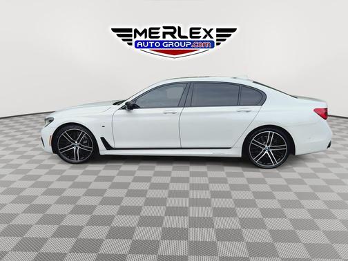 White 2017 BMW 750 Li