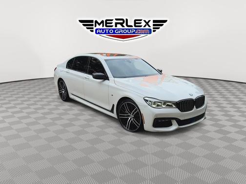 White 2017 BMW 750 Li