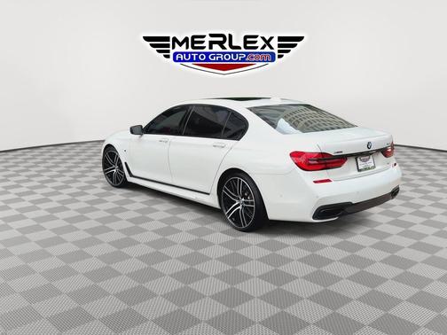 White 2017 BMW 750 Li