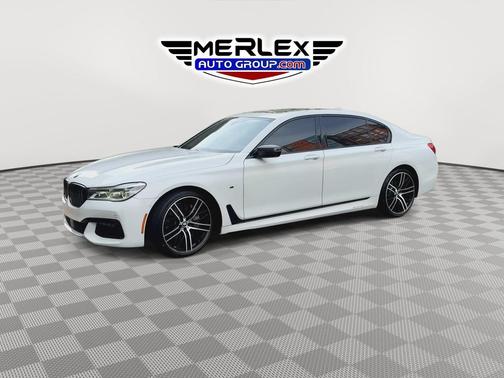 White 2017 BMW 750 Li