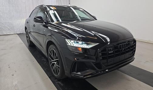 Black 2021 Audi Q8 55 Premium Plus