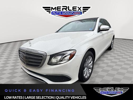 Diamond White 2017 Mercedes-Benz E-Class 4MATIC