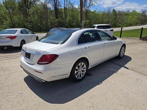 Diamond White 2017 Mercedes-Benz E-Class 4MATIC