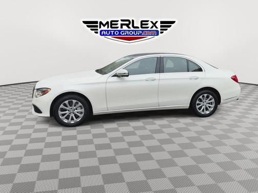 Diamond White 2017 Mercedes-Benz E-Class 4MATIC
