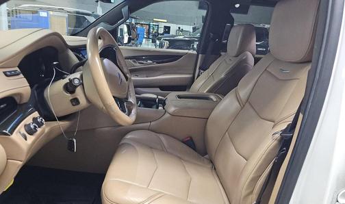 White 2018 Cadillac Escalade Platinum