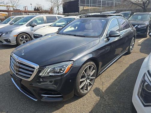 Black 2019 Mercedes-Benz S-Class 4MATIC
