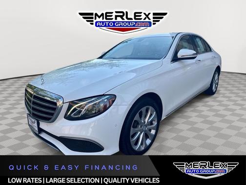 Polar White 2017 Mercedes-Benz E-Class 4MATIC