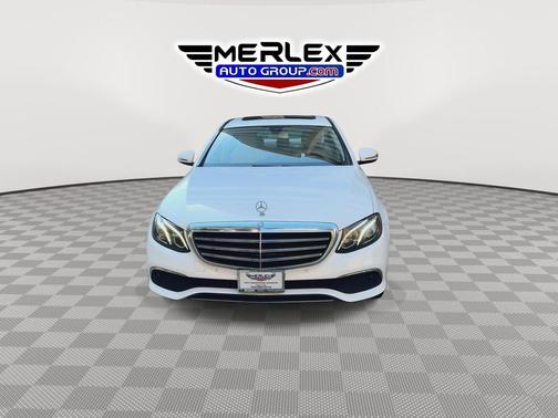Polar White 2017 Mercedes-Benz E-Class 4MATIC