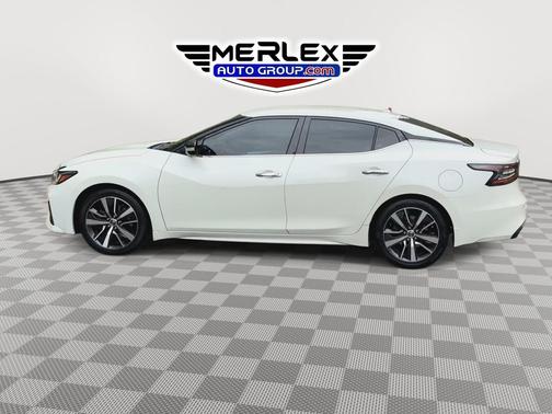 Pearl White Tricoat 2019 Nissan Maxima 3.5 SV