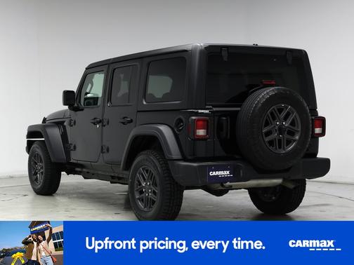 Black 2025 Jeep Wrangler Sport S