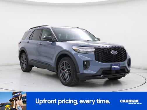 Blue 2025 Ford Explorer ST-Line