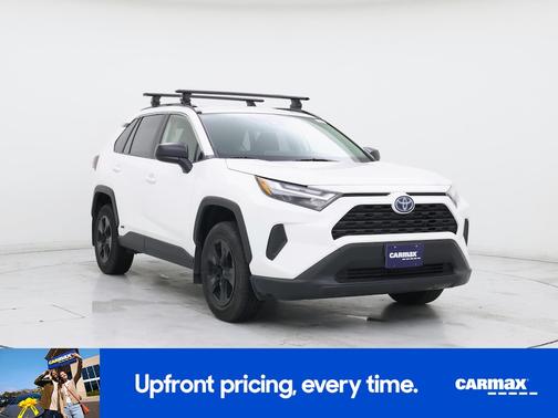 White 2024 Toyota RAV4 Hybrid LE