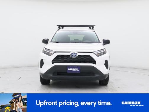 White 2024 Toyota RAV4 Hybrid LE
