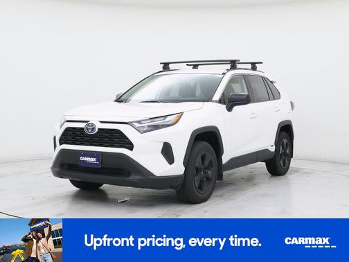 White 2024 Toyota RAV4 Hybrid LE