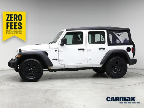White 2023 Jeep Wrangler Unlimited Sport