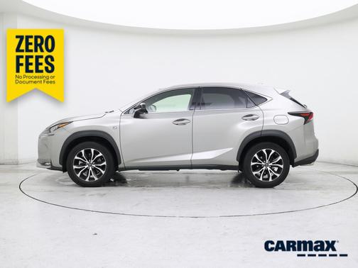 Gray 2017 Lexus NX 200t F-Sport