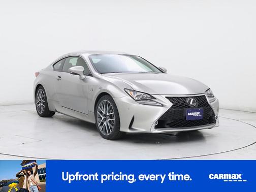 Silver 2016 Lexus RC 350