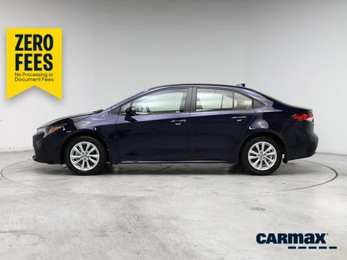 Blue 2025 Toyota Corolla LE
