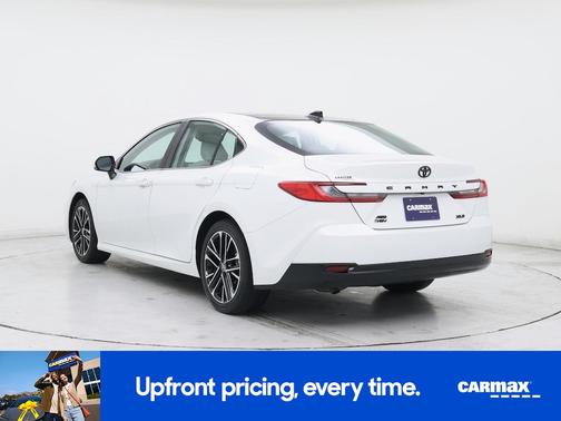 White 2025 Toyota Camry XLE