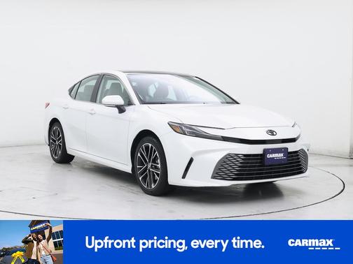 White 2025 Toyota Camry XLE