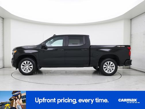 Black 2022 Chevrolet Silverado 1500 Custom