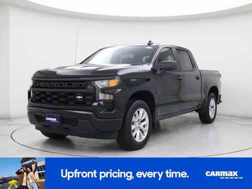 Black 2022 Chevrolet Silverado 1500 Custom