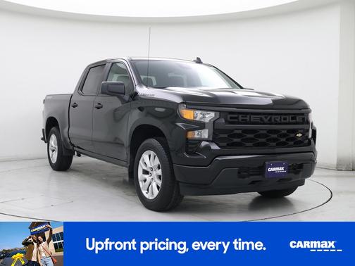 Black 2022 Chevrolet Silverado 1500 Custom