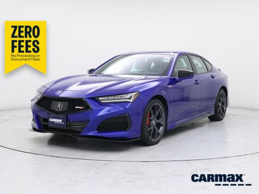 Blue 2023 Acura TLX SH-AWD Type S