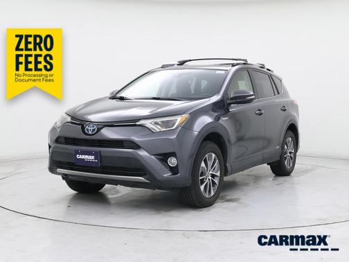 Gray 2016 Toyota RAV4 Hybrid XLE
