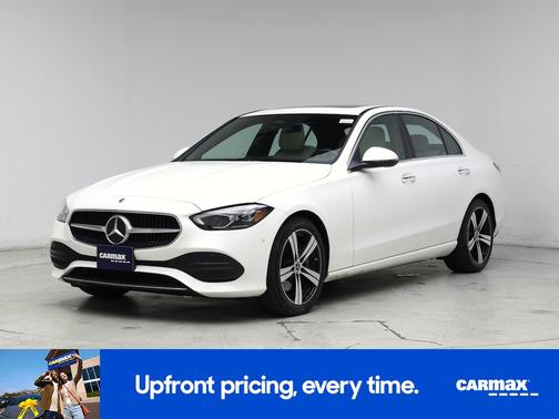 White 2025 Mercedes-Benz C-Class