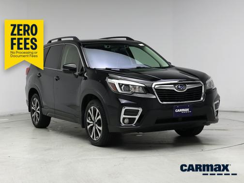 Black 2020 Subaru Forester Limited