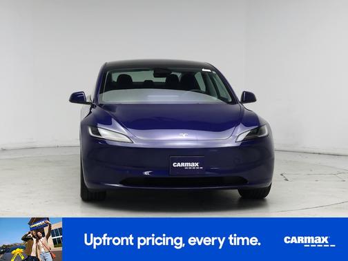 Blue 2025 Tesla Model 3 Long Range