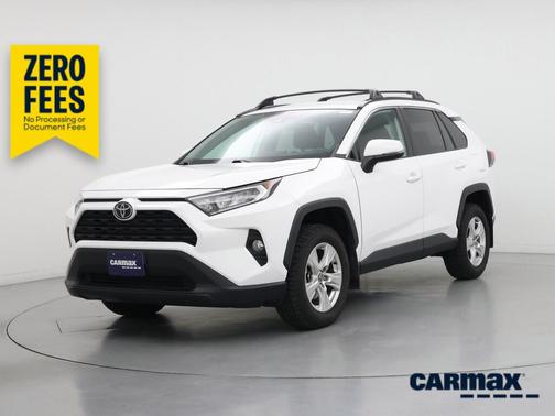 White 2021 Toyota RAV4 XLE