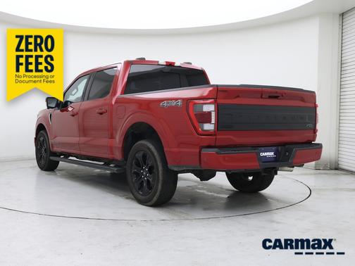 Red 2022 Ford F-150 Platinum