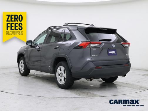Gray 2021 Toyota RAV4 Hybrid XLE