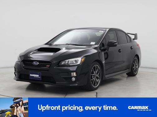Black 2016 Subaru WRX STI Limited