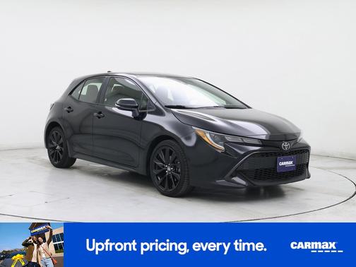 Black 2022 Toyota Corolla Hatchback Nightshade