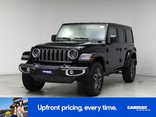 Black 2025 Jeep Wrangler Sahara
