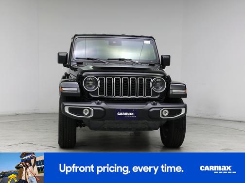 Black 2025 Jeep Wrangler Sahara