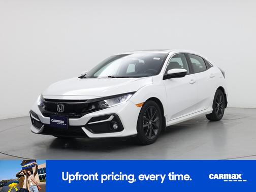 White 2021 Honda Civic EX
