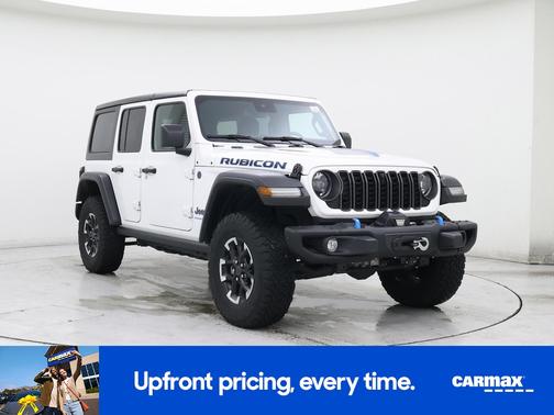 White 2024 Jeep Wrangler 4xe Rubicon