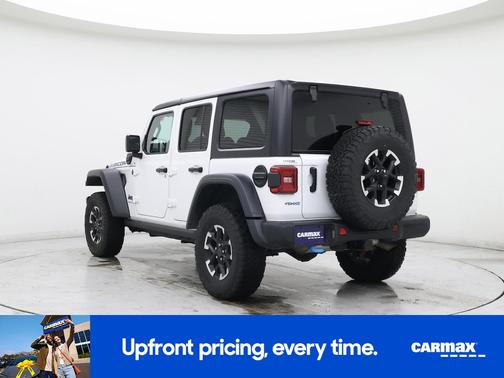 White 2024 Jeep Wrangler 4xe Rubicon